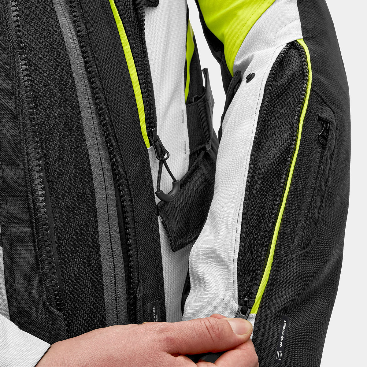 Shima textile mc-jacket dune grey /грип
