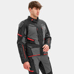 Shima textile mc-jacket dune черно /сиво