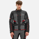 Shima textile mc-jacket dune черно /сиво