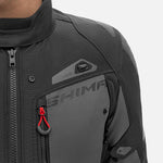 Shima textile mc-jacket dune черно /сиво