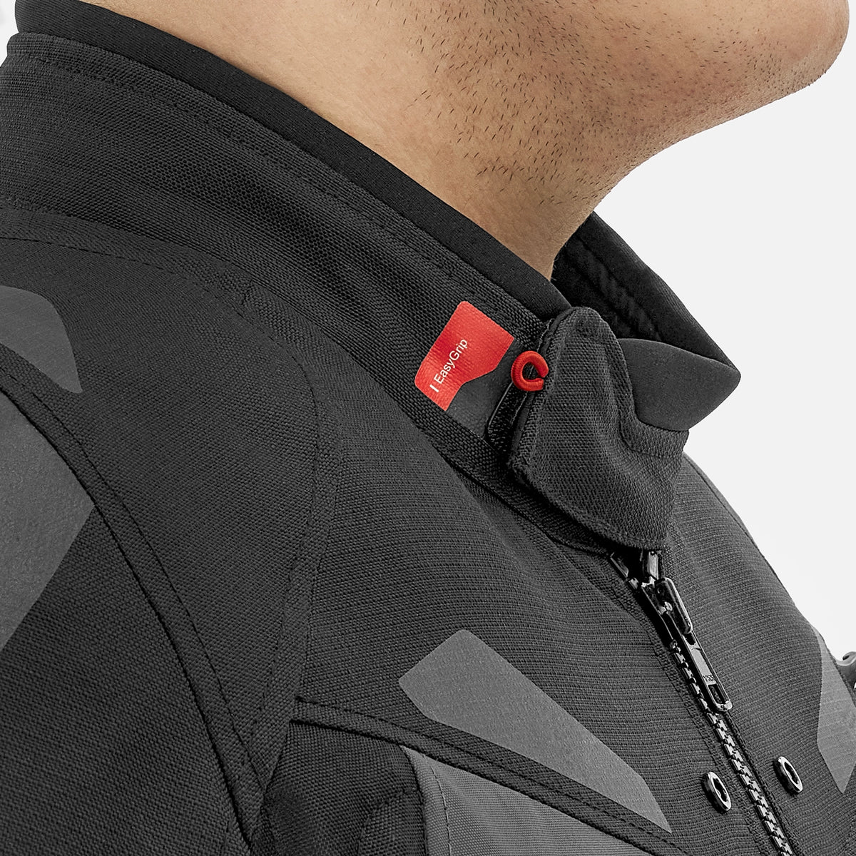 Shima textile mc-jacket dune черно /сиво