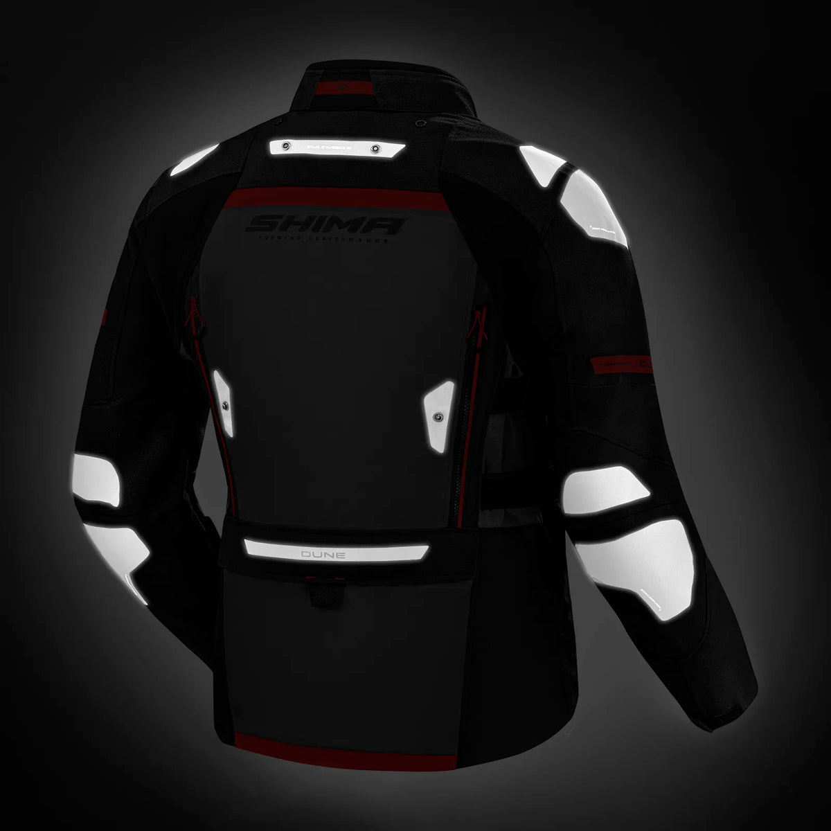 Shima textile mc-jacket dune черно /сиво
