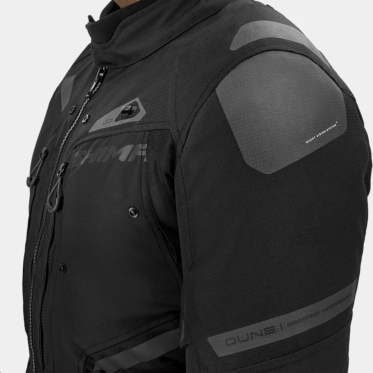 Shima textile mc-jacket dune черно