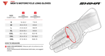 Shima Mc-Sport ръкавици ST-3 White /Red