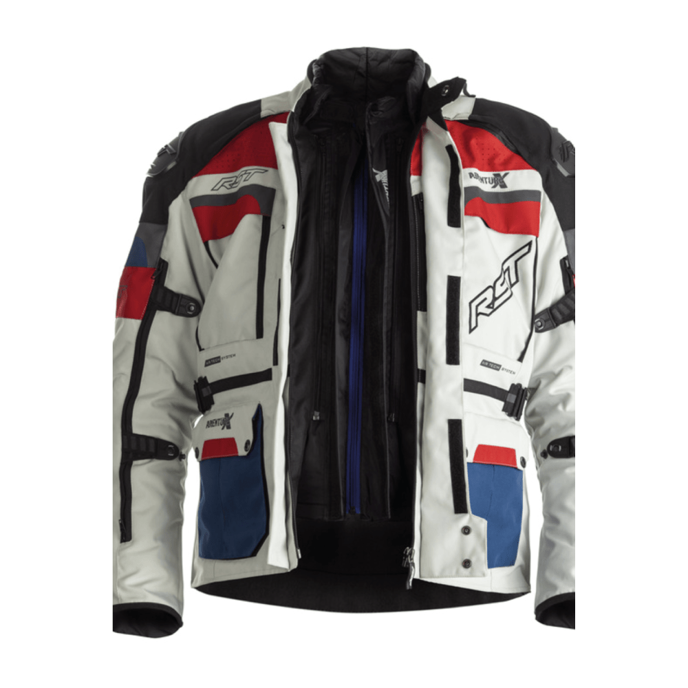 RST текстил MC-Jacket Adventure-X Blue /Red