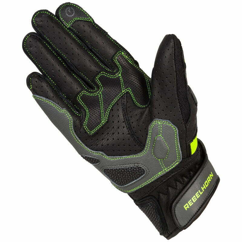 Rebelhorn Women Mc Gloves Flux II черно /грип