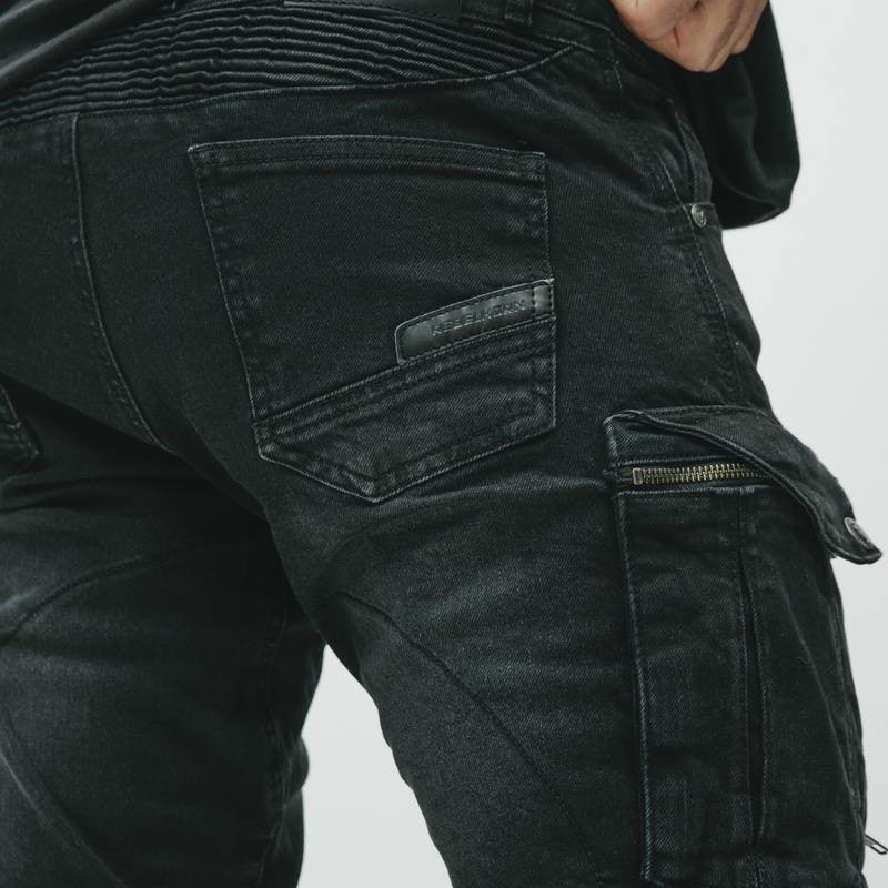 Rebelhorn Kevlar MC-Jeans Vandal Twill Black