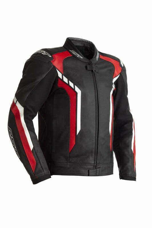 RST MC-LEATE Jacket Axis Black /Red