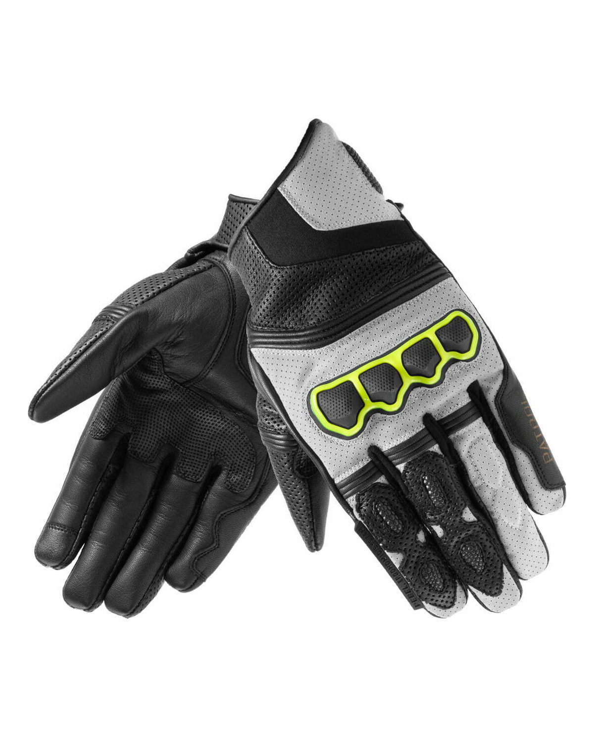 Rebelhorn Mc Gloves Patrol Short Black /Grey