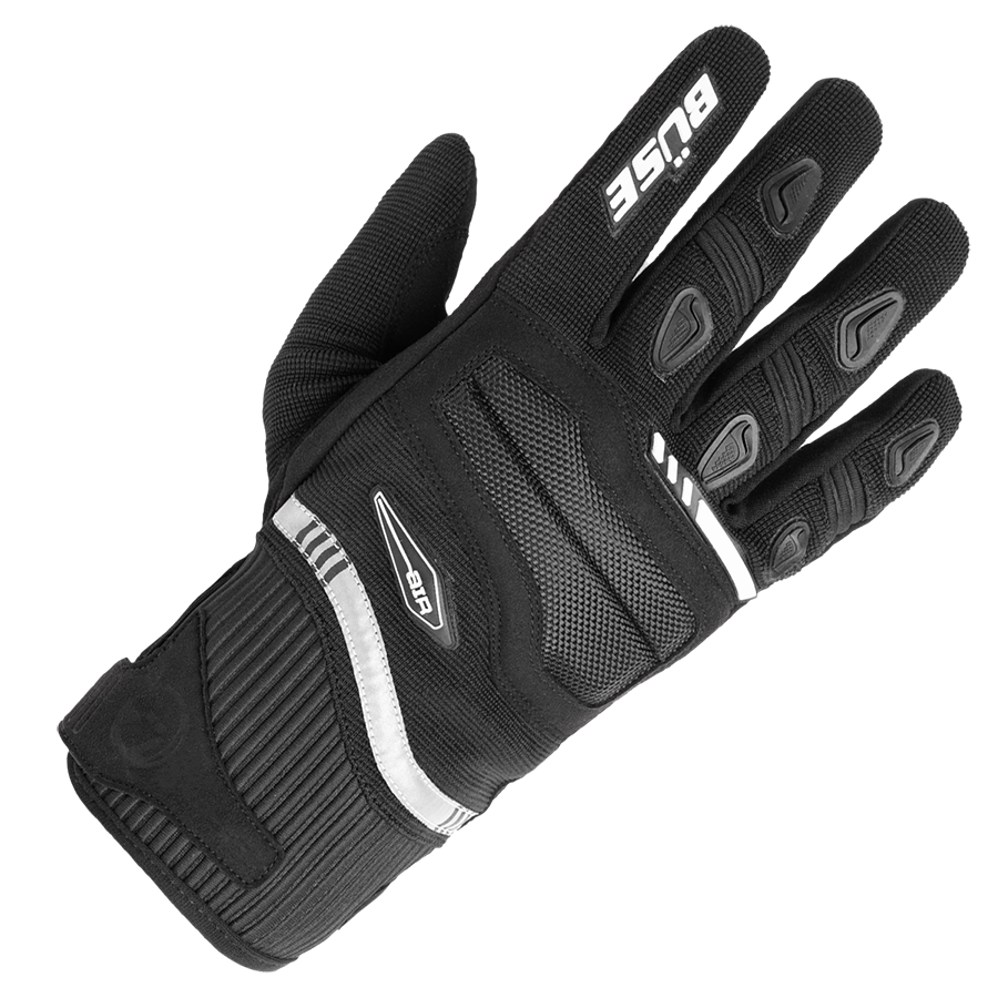 Büse Mc-Gloves Fresh Black /White