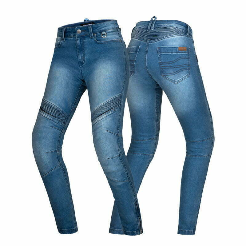 Shima Lady Kevlar Mc-Jeans Jess Blue