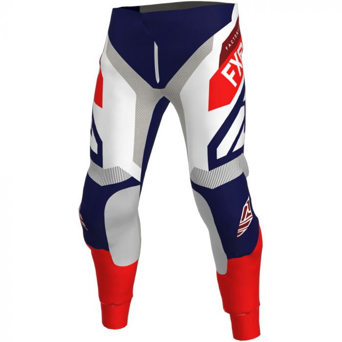 FXR PODIUM MX CROSS PANTS 20 ВМС /Бял /Червен /Мароун