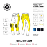 Жени Rebelhorn Kevlar MC-Jeans Classic II синьо