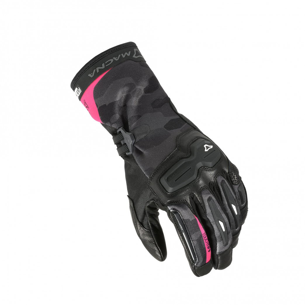 Macna Lady Mc Gloves Terra Waterproof RTX Camo /Pink