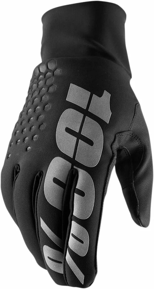 100% GLOVE HYD WP Briskr BK MD 10018-001