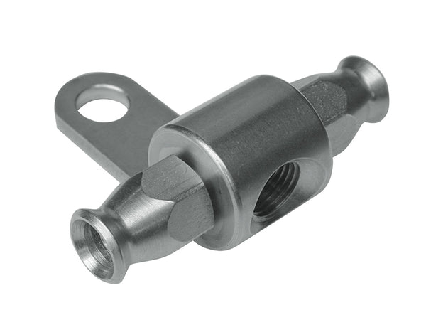Goodridge BRK Tee 3/8x24m NPT1/8F SS MCHD-007