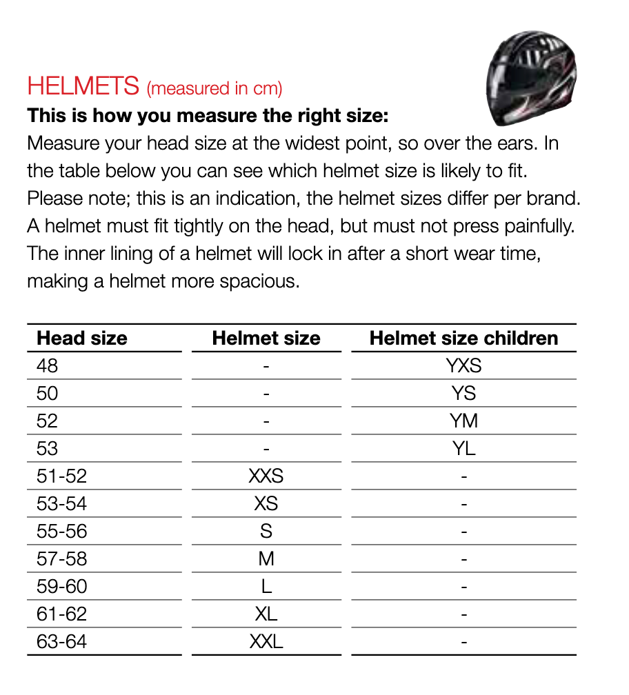 Bayard Kids MC Helmet SP-56 Black