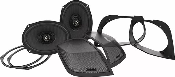 Hogtunes Cut in Lid Adaptors with xl 6x retro 692lid-RM