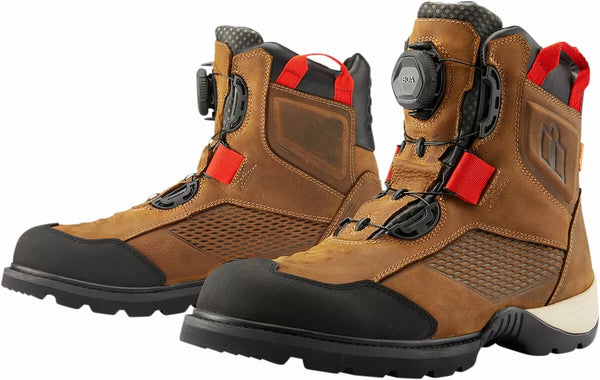 Icon Boot Stormhawk Brn 10 3403-1166