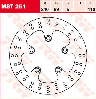 Trw ротор TRW MST251 MST251