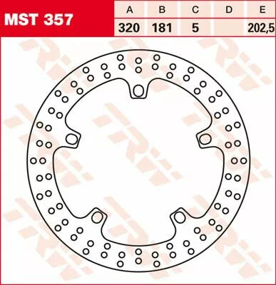 Trw ротор Trw MST357 MST357