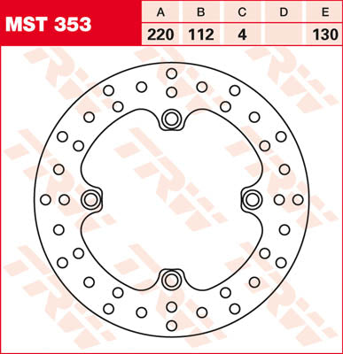 Trw ротор Trw MST353 MST353