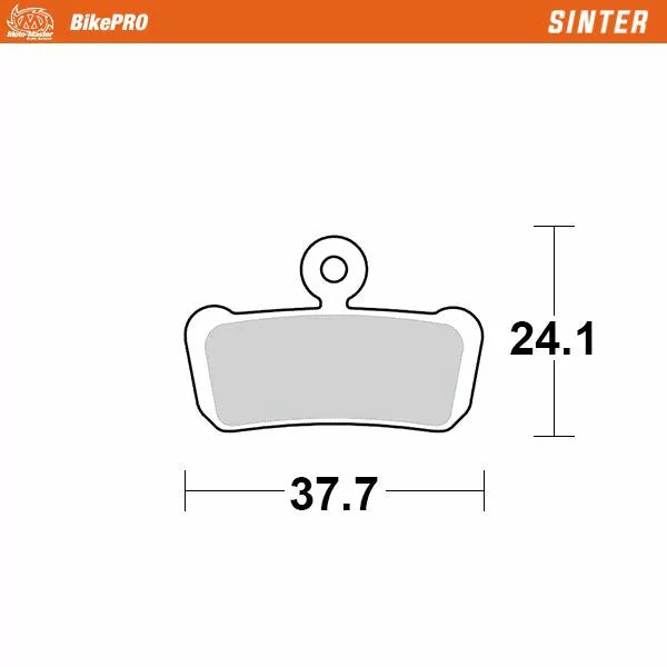 Мото-майстор спирачна подложка Sinter 730854