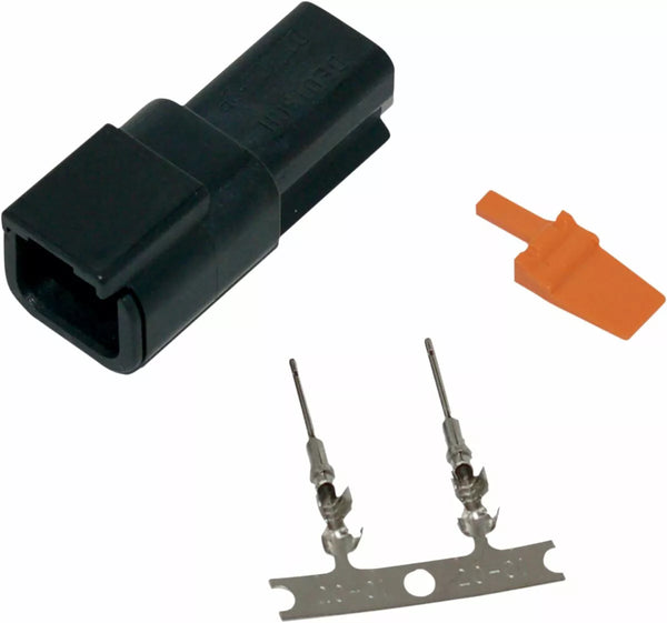 NAMZ CONN KIT 2POS 74102-98BK MDR-2B