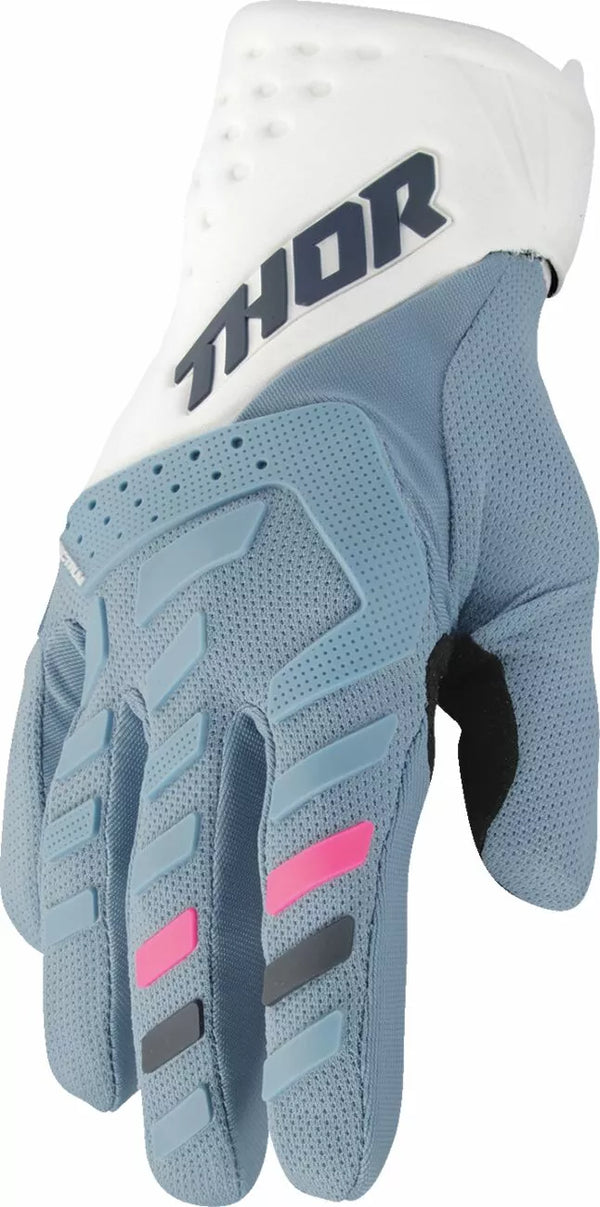 Thor GLV WMN SPCTRM BL/WH LG 3331-0266