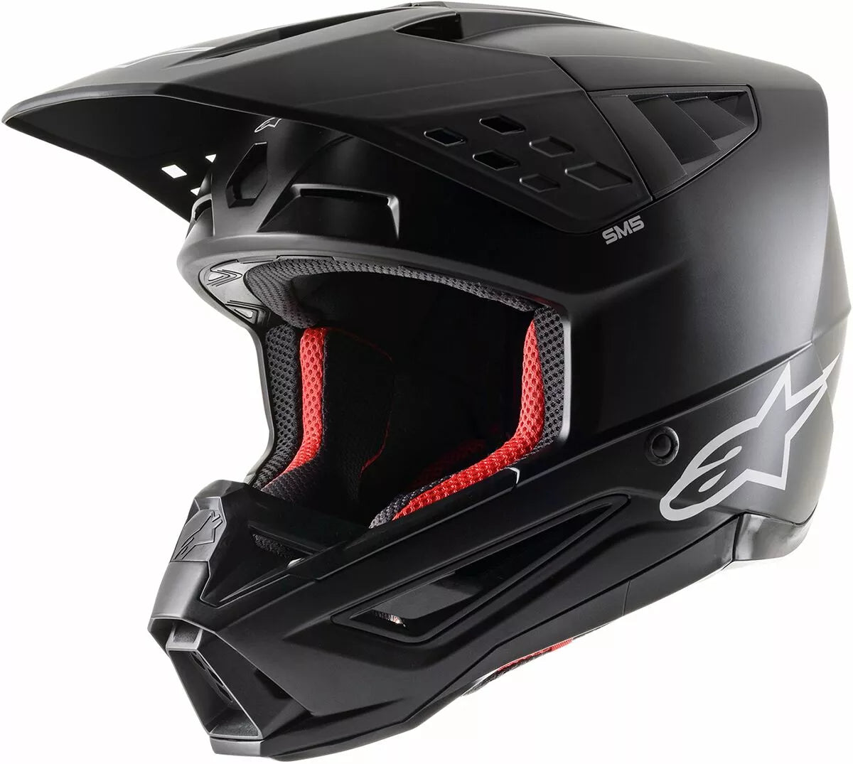 Alpinestars cross mc шлем supetech m5 твърдо черно