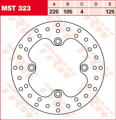 Trw ротор Trw MST323 MST323