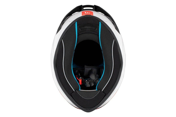 Interiör av MT Helmets Stinger 2 med avtagbar och anti-allergisk stoppning för komfort och hygien. Köp nu med specialerbjudande.