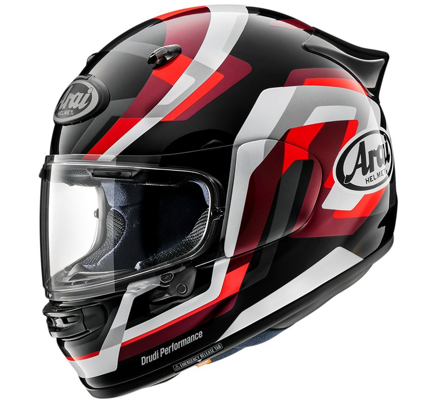 Arai integral mc шлем quantic змия червено