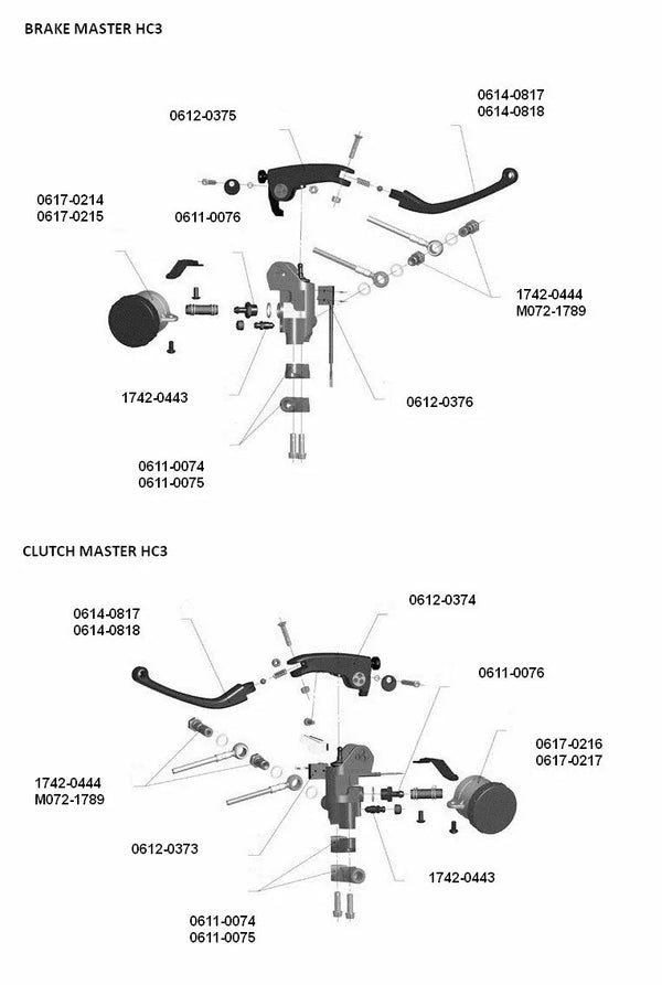 Magura Mirror Clamp HC3 GD 2700485