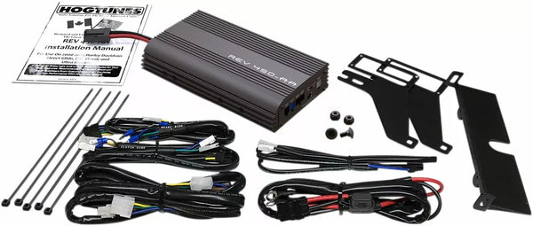 Hogtunes 4x 50 watt amp @ 2 ohms for 98 Rev 450-AA