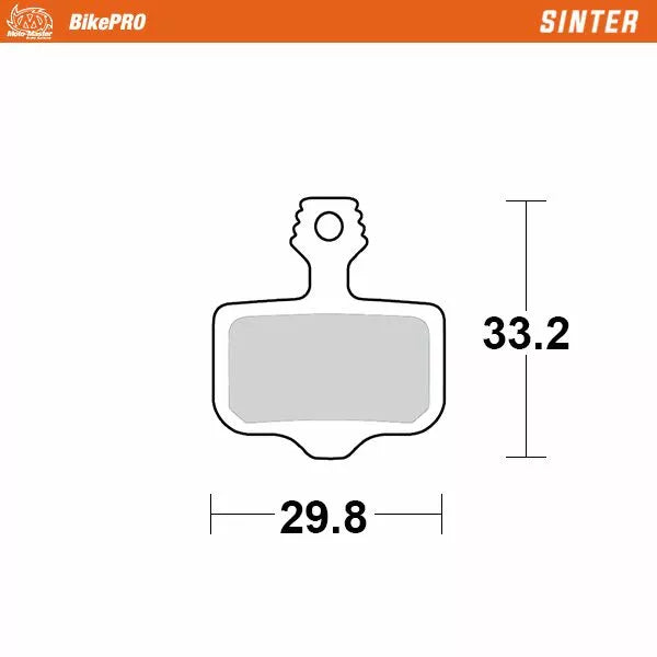 Мото-майстор спирачна подложка Sinter 730654