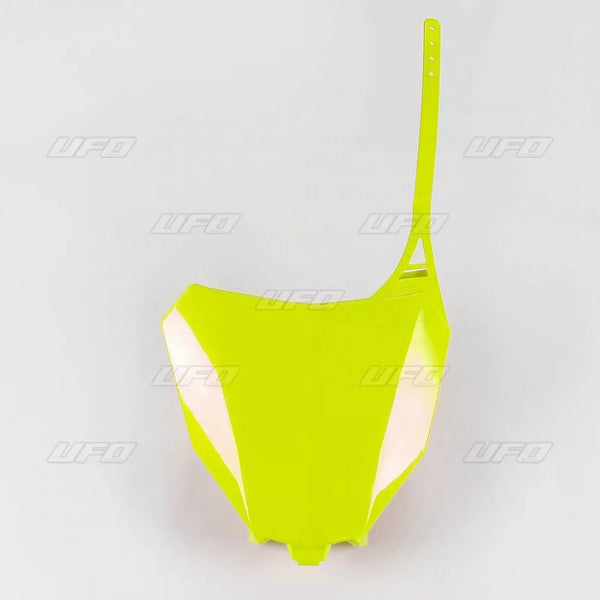 UFO frt#plate crf450 17 flo жълт ho04686#dfu