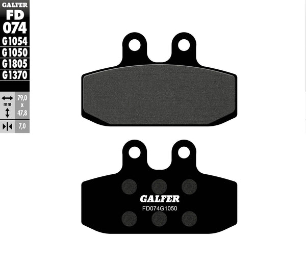 Galfer Brake Pad Semi Metal Scooter FD074G1050
