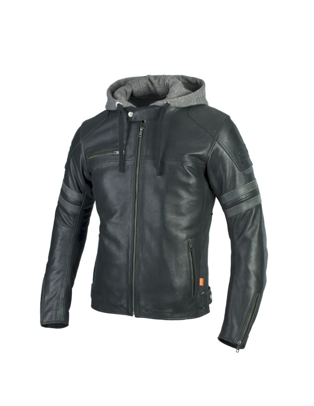 Seca Leather Mc-Jacket Horn II черен