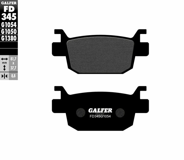 Galfer Brake Pad Semi Metal FD345G1054