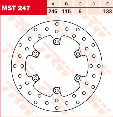 Trw ротор Trw MST247 MST247
