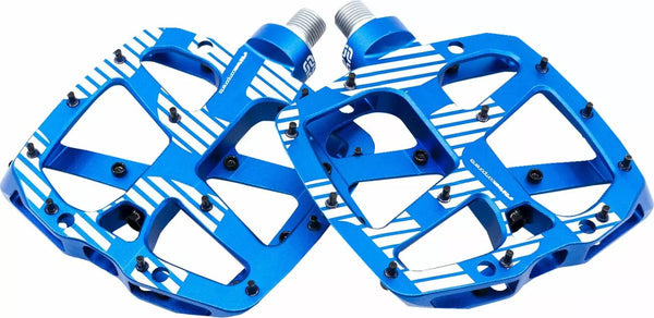 E*Тринадесет плосък педал Alu Blue Pd2upa-102