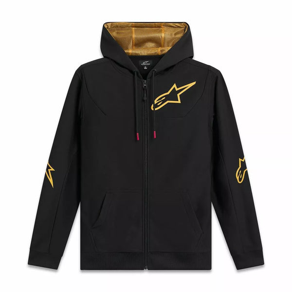 Alpinestars (Casuals) сесии с качулка V3 Black/Gold 1244-53110-1059-L