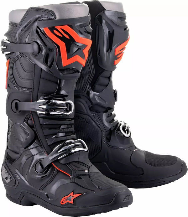 Alpinestars (MX) Boot Tech 10 Black/Red FL 8 2010020-1030-8