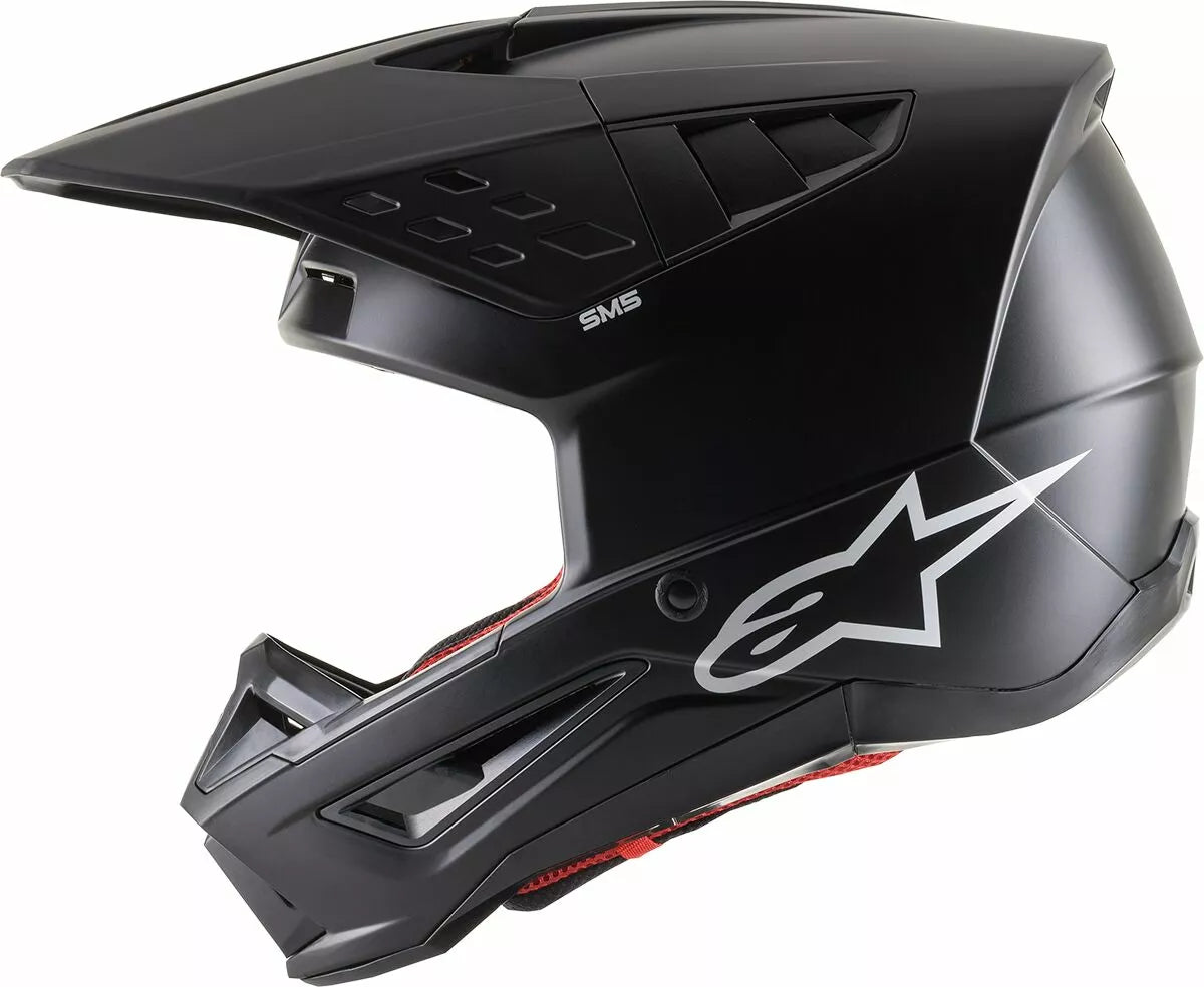 Alpinestars cross mc шлем supetech m5 твърдо черно