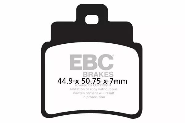 EBC спирачна накладка въглероден скутер SFAC355/4