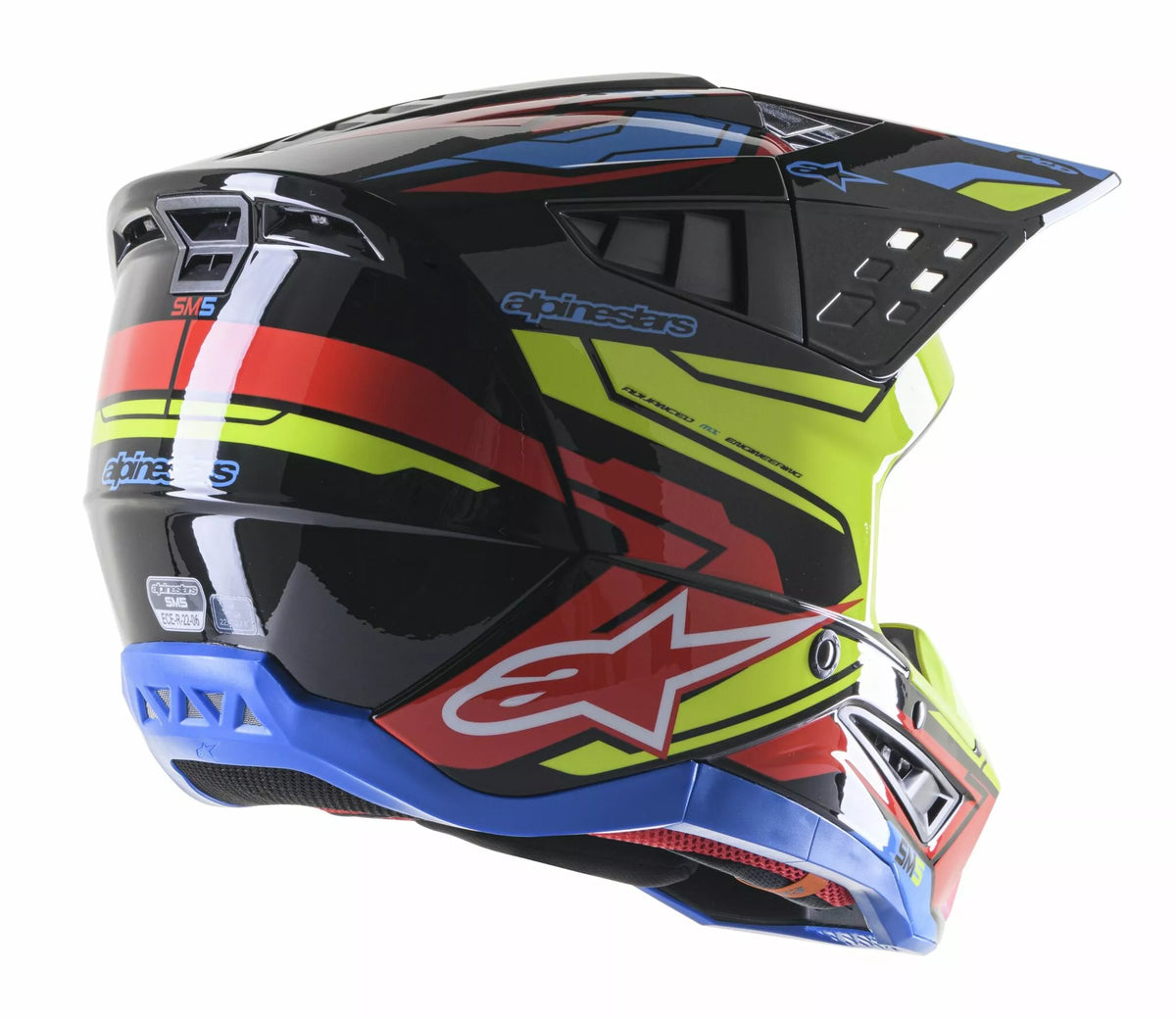Alpinestars Cross MC шлем supetech m5 действие 2 черно /грип