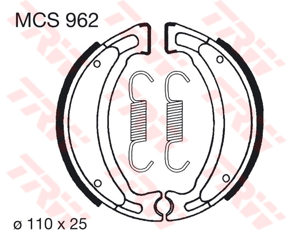 TRW спирачни обувки TRW MCS962 MCS962