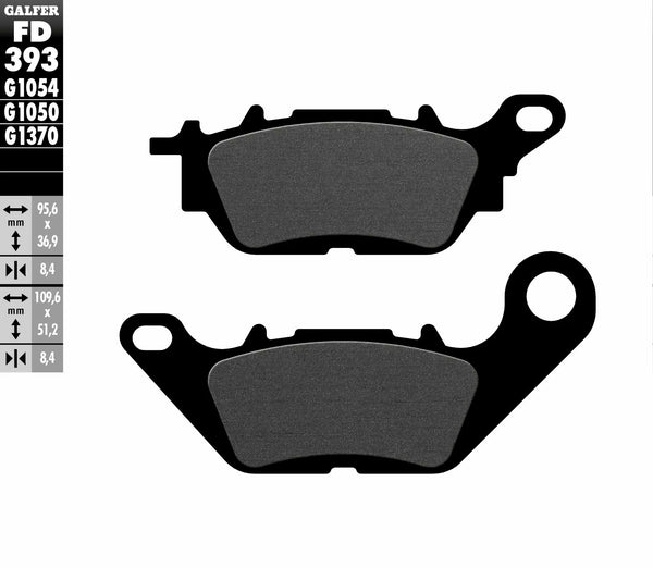 Galfer Brake Pad Semi Metal FD393G1054