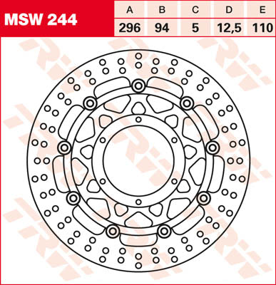 Trw ротор TRW MSW244 MSW244